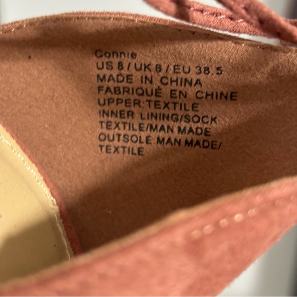 5/$50 Just Fab Strap Tie Pump | Size 8| "Connie" Style | Rosette - Picture 9 of 10